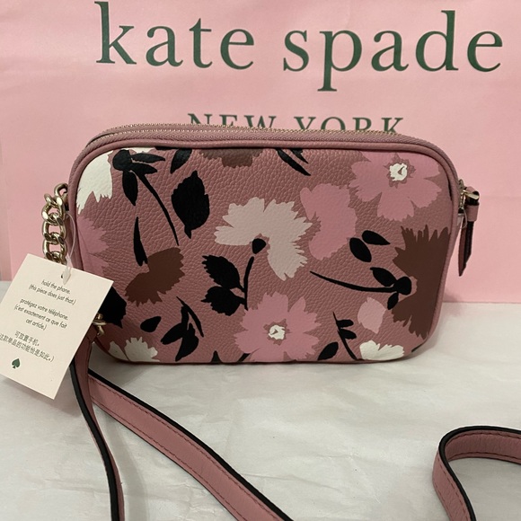 🆕🌹Kate Spade crossbody bag/pink multi colors - Picture 2 of 9
